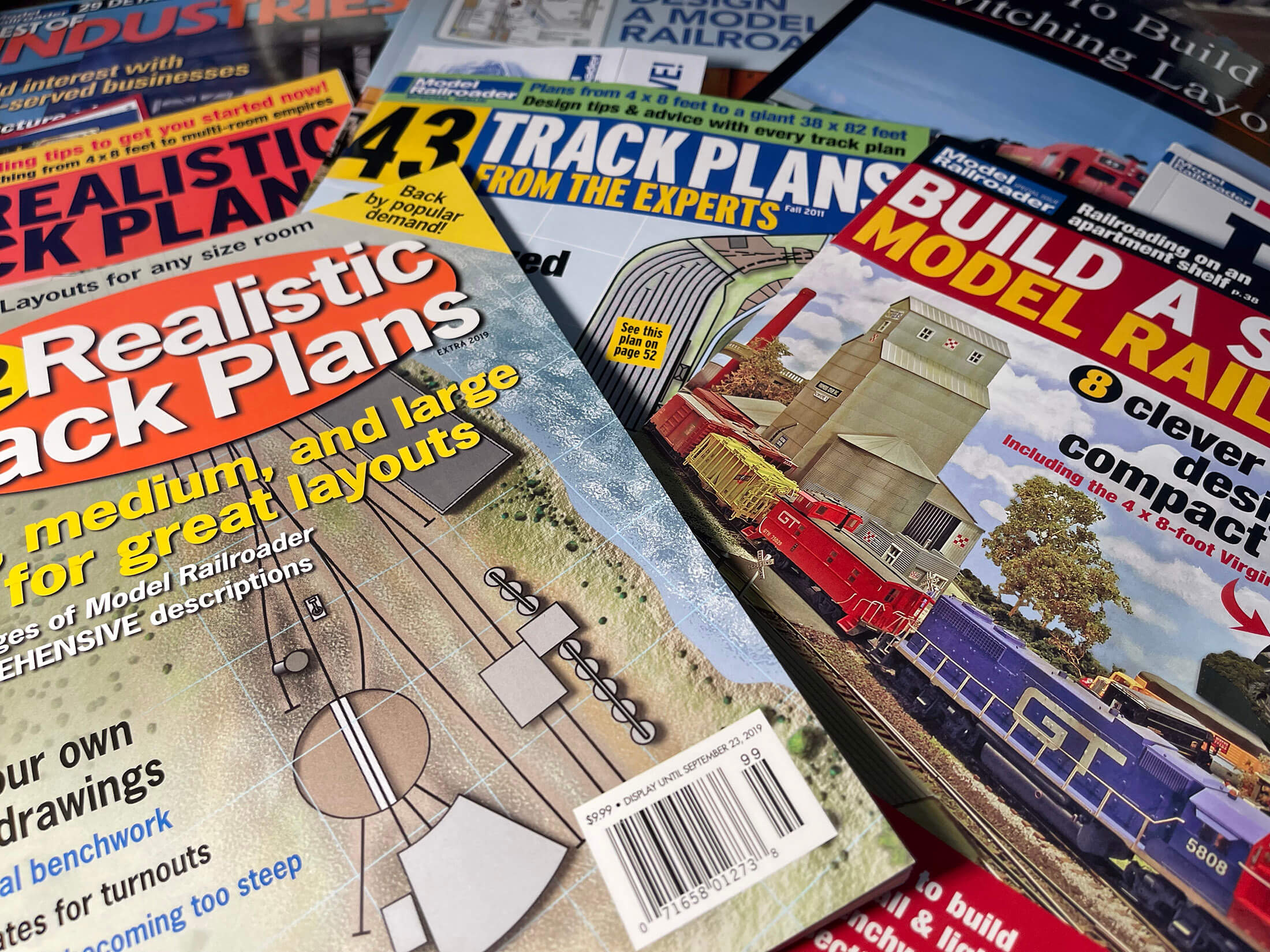 So many magazines about Model Railroading